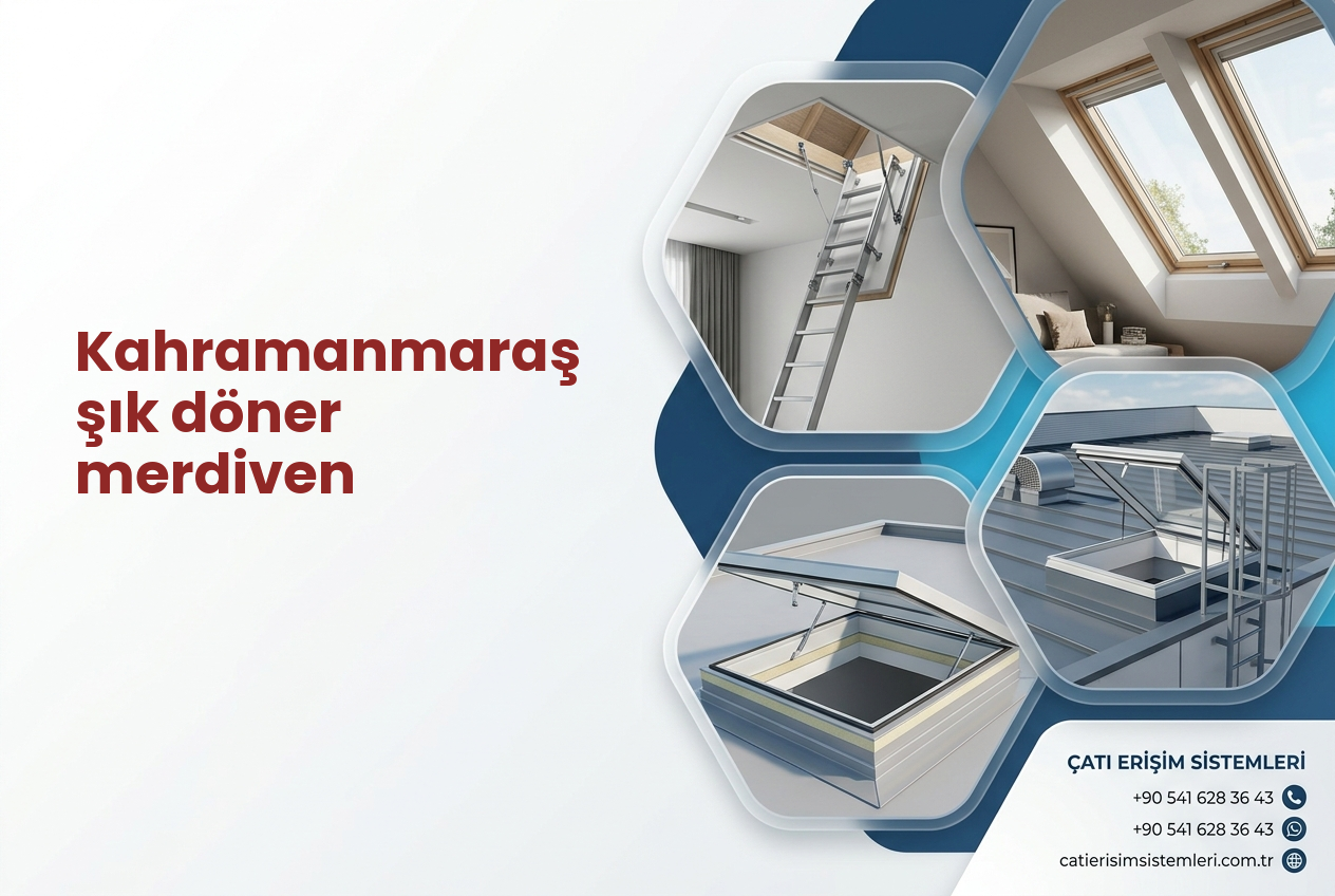 Kahramanmaraş şık döner merdiven