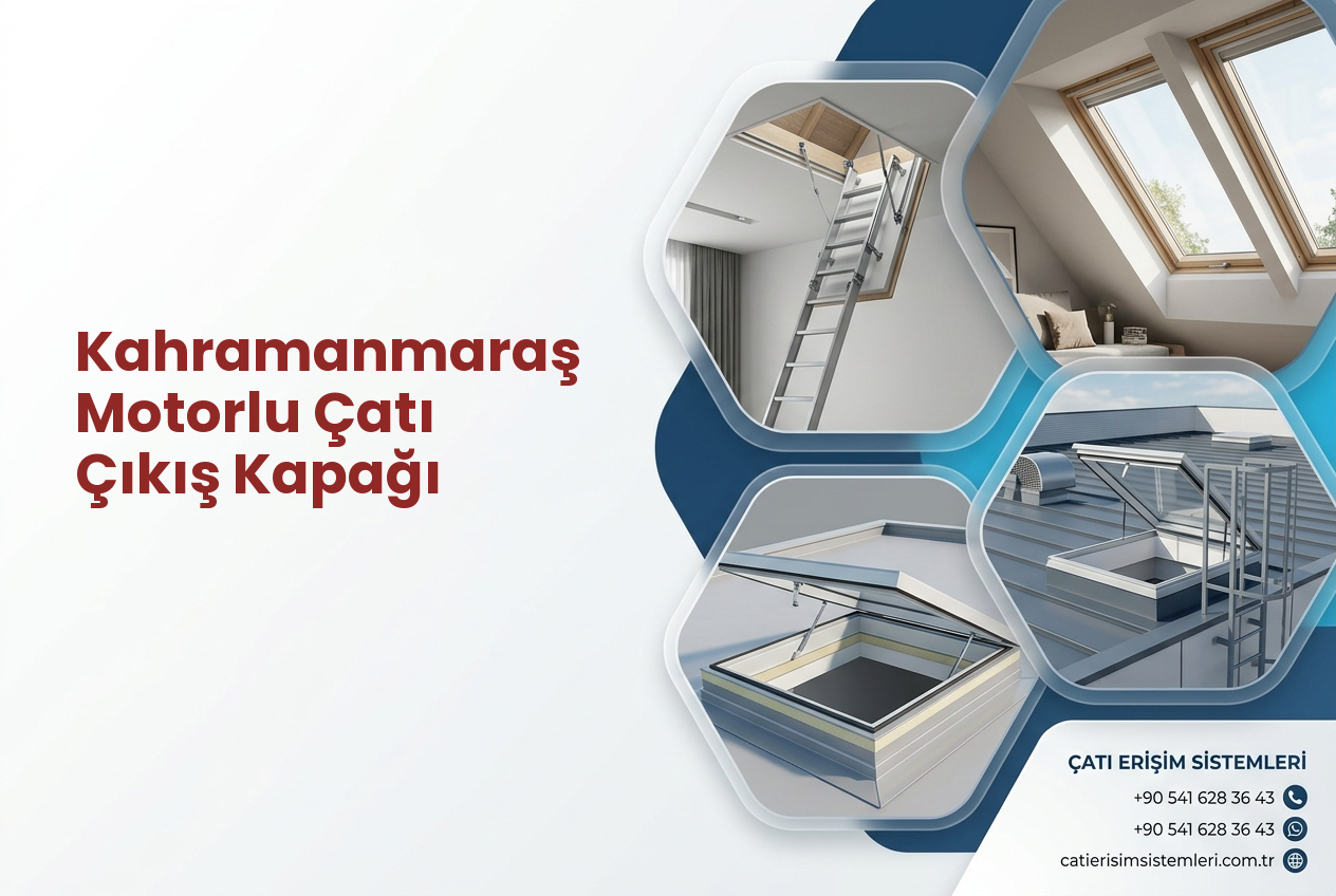 Kahramanmaraş Motorlu Çatı Çıkış Kapağı
