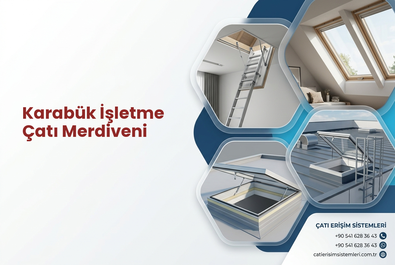 Karabük İşletme Çatı Merdiveni