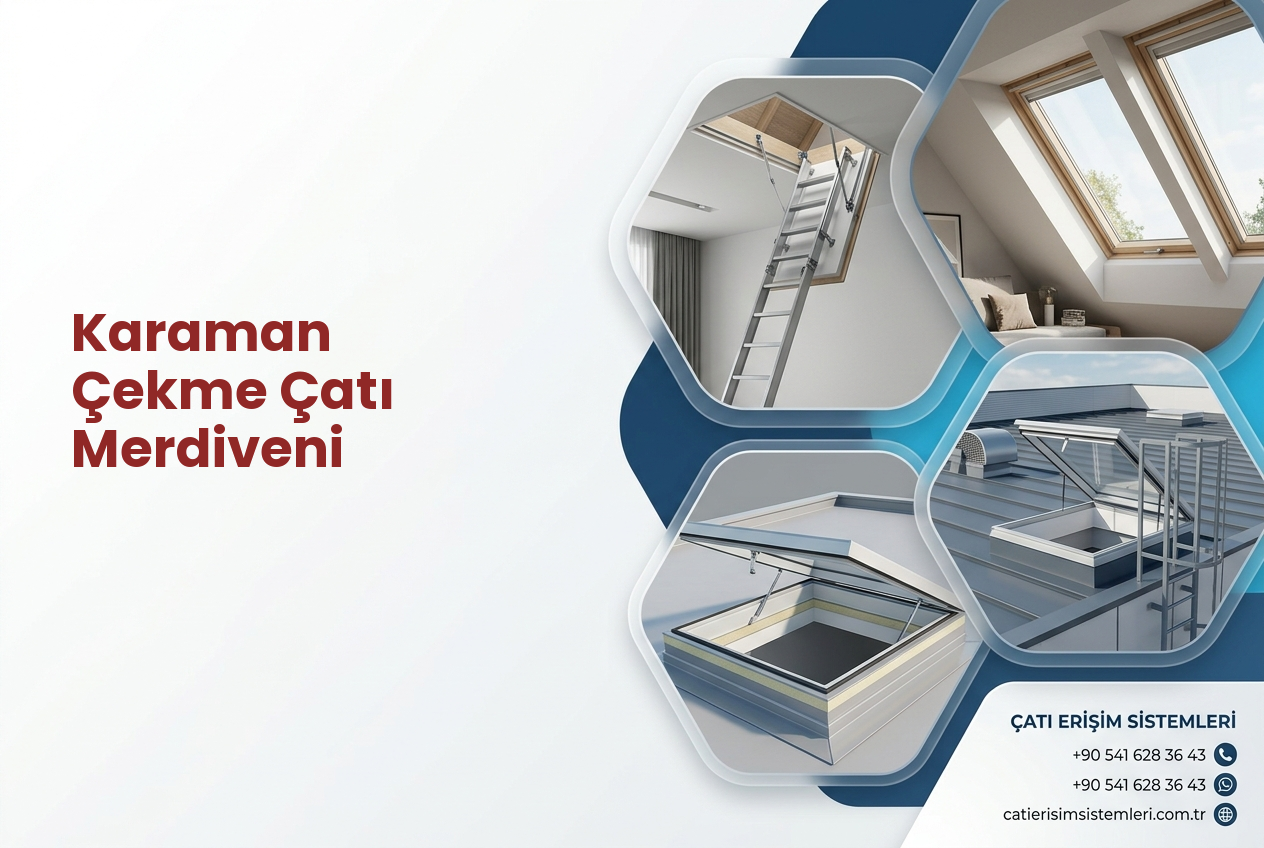 Karaman Çekme Çatı Merdiveni