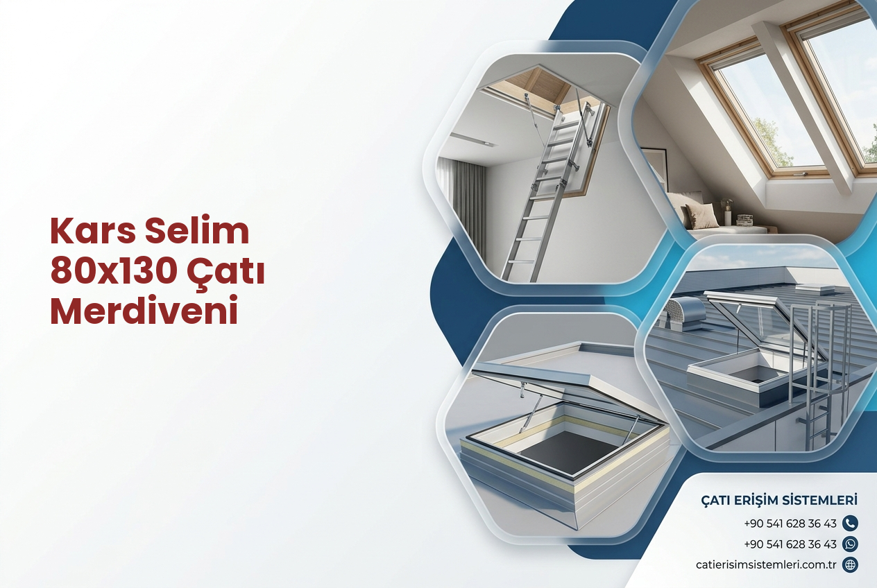 Kars Selim 80x130 Çatı Merdiveni