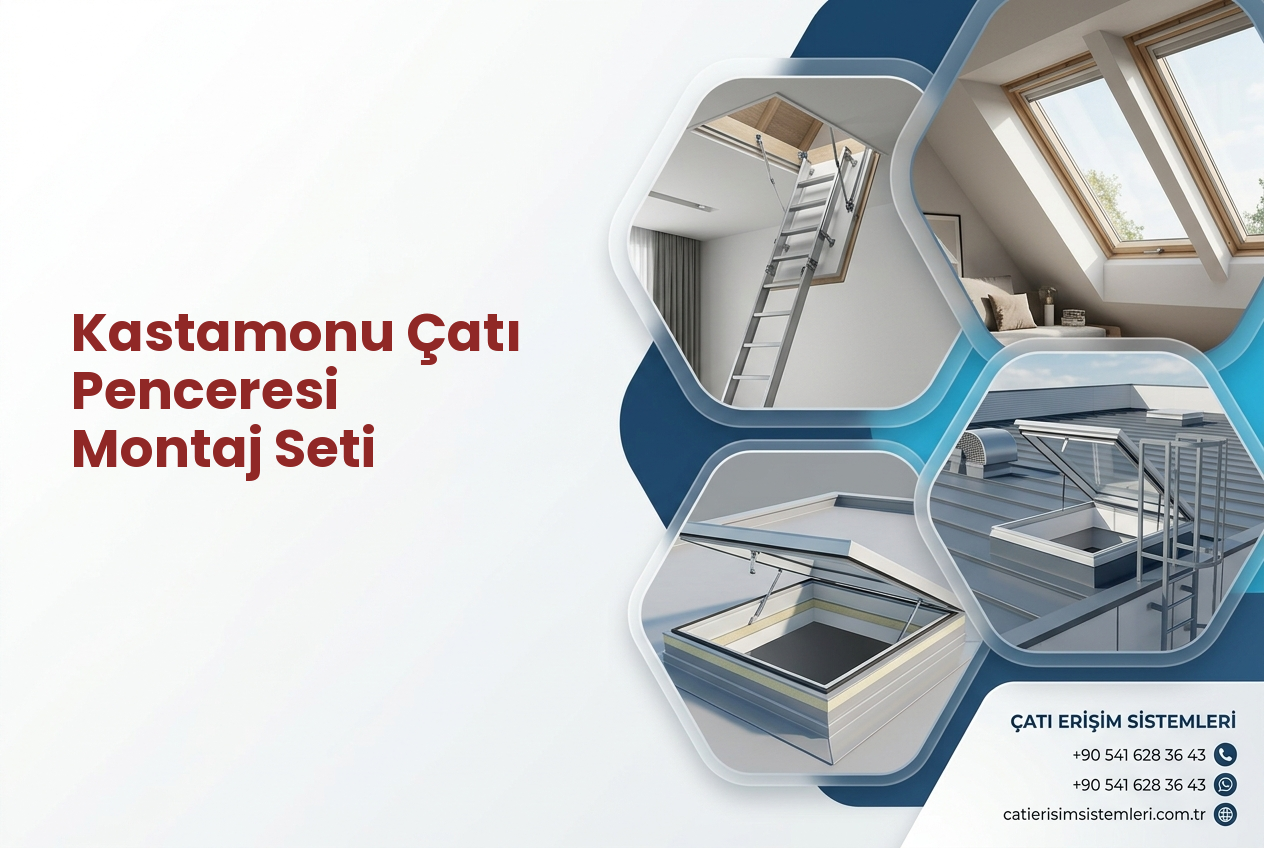 Kastamonu Çatı Penceresi Montaj Seti