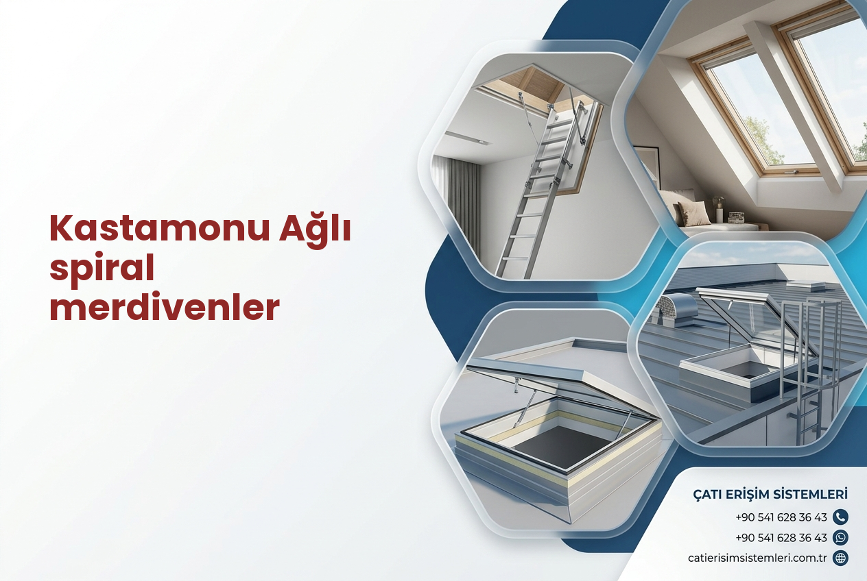 Kastamonu Ağlı spiral merdivenler