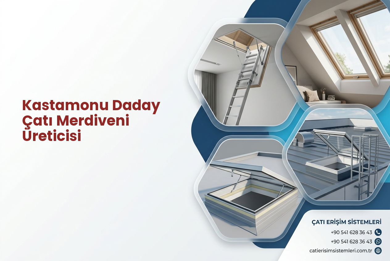 Kastamonu Daday Çatı Merdiveni Üreticisi