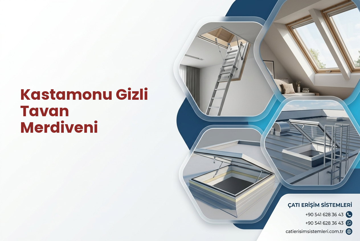 Kastamonu Gizli Tavan Merdiveni