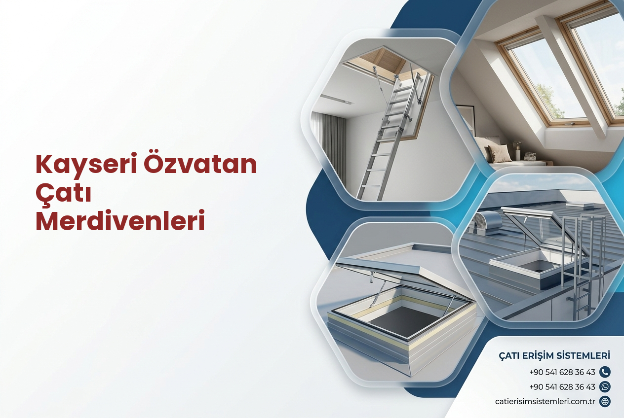 Kayseri Özvatan Çatı Merdivenleri