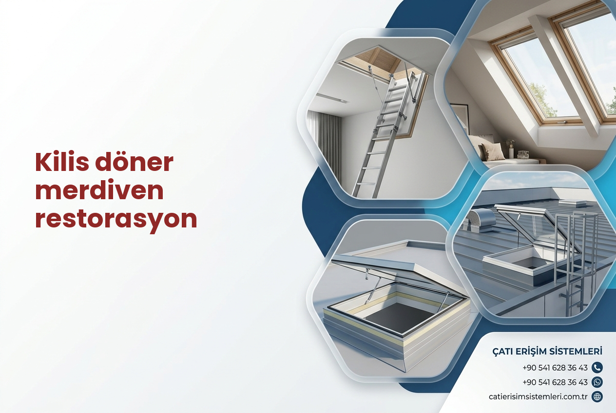 Kilis döner merdiven restorasyon