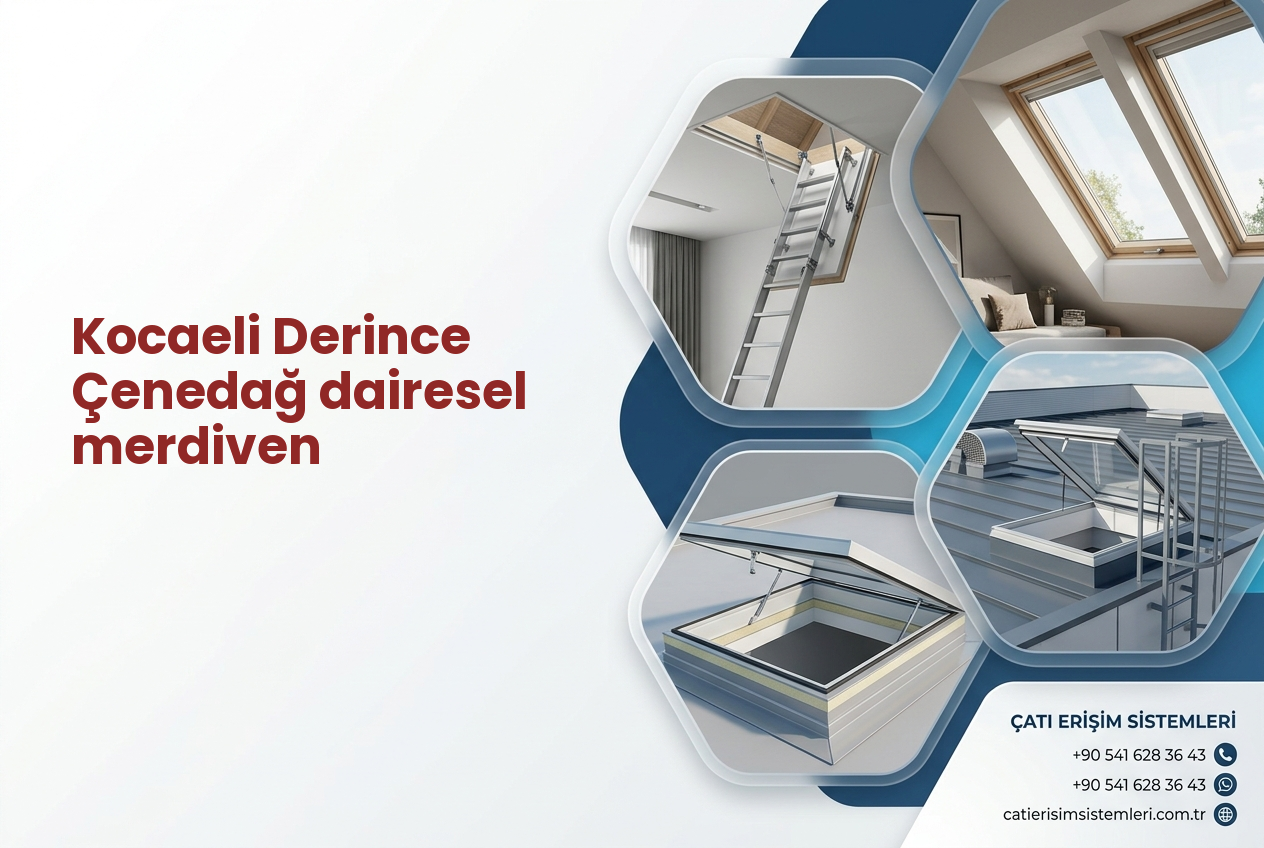 Kocaeli Derince Çenedağ dairesel merdiven