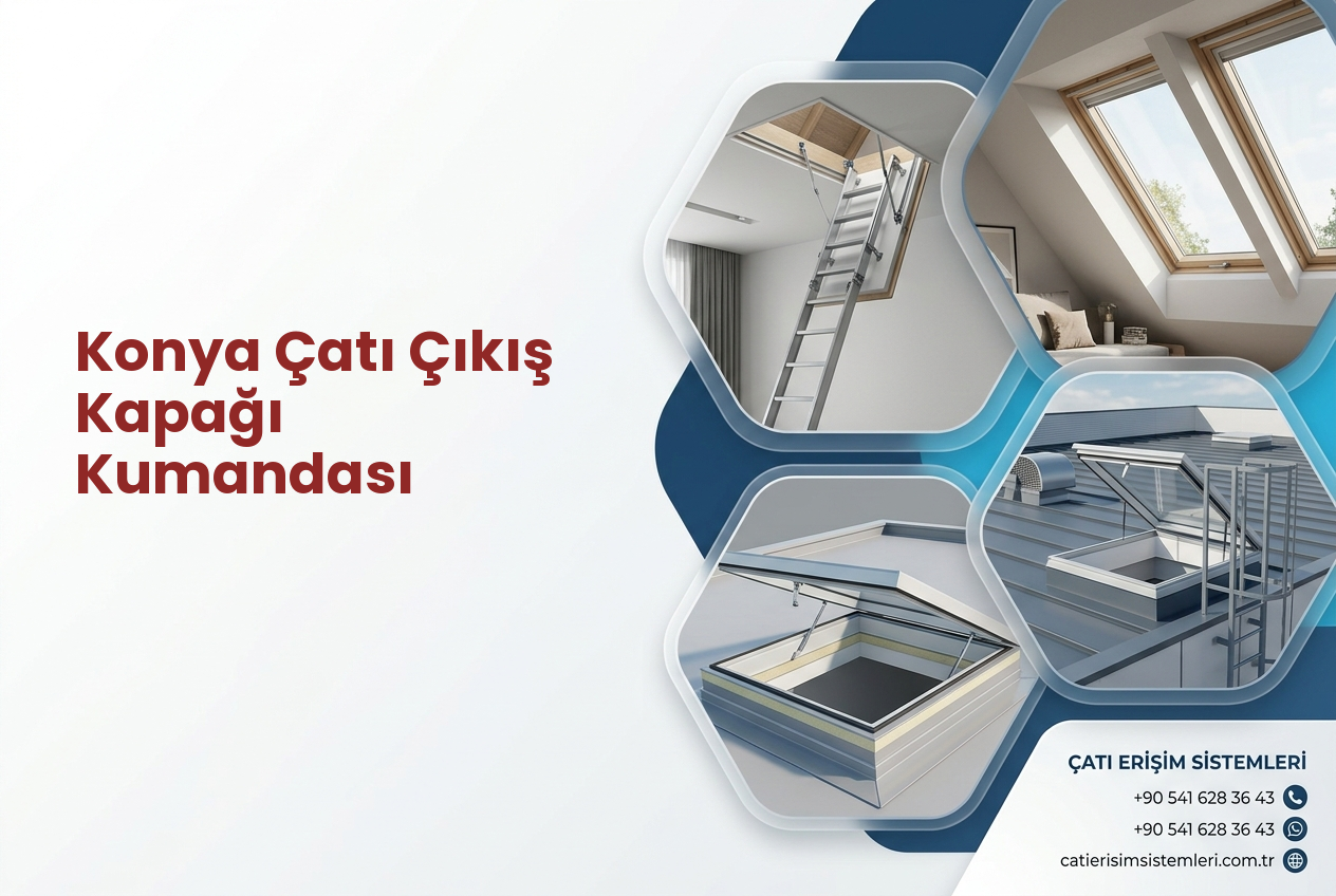 Konya Çatı Çıkış Kapağı Kumandası