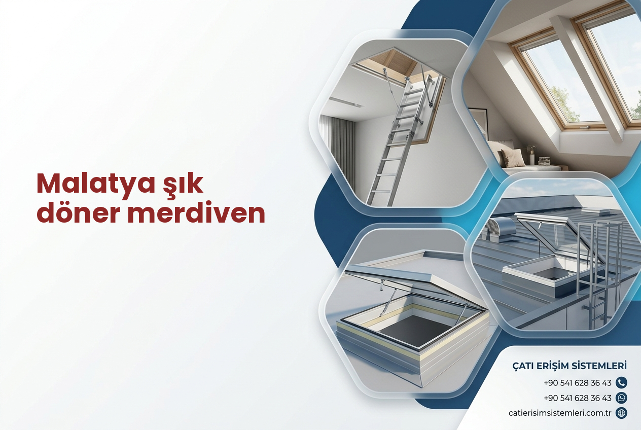 Malatya şık döner merdiven