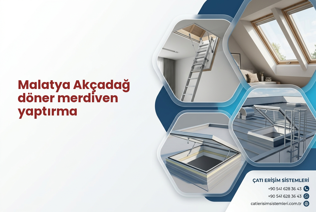 Malatya Akçadağ döner merdiven yaptırma