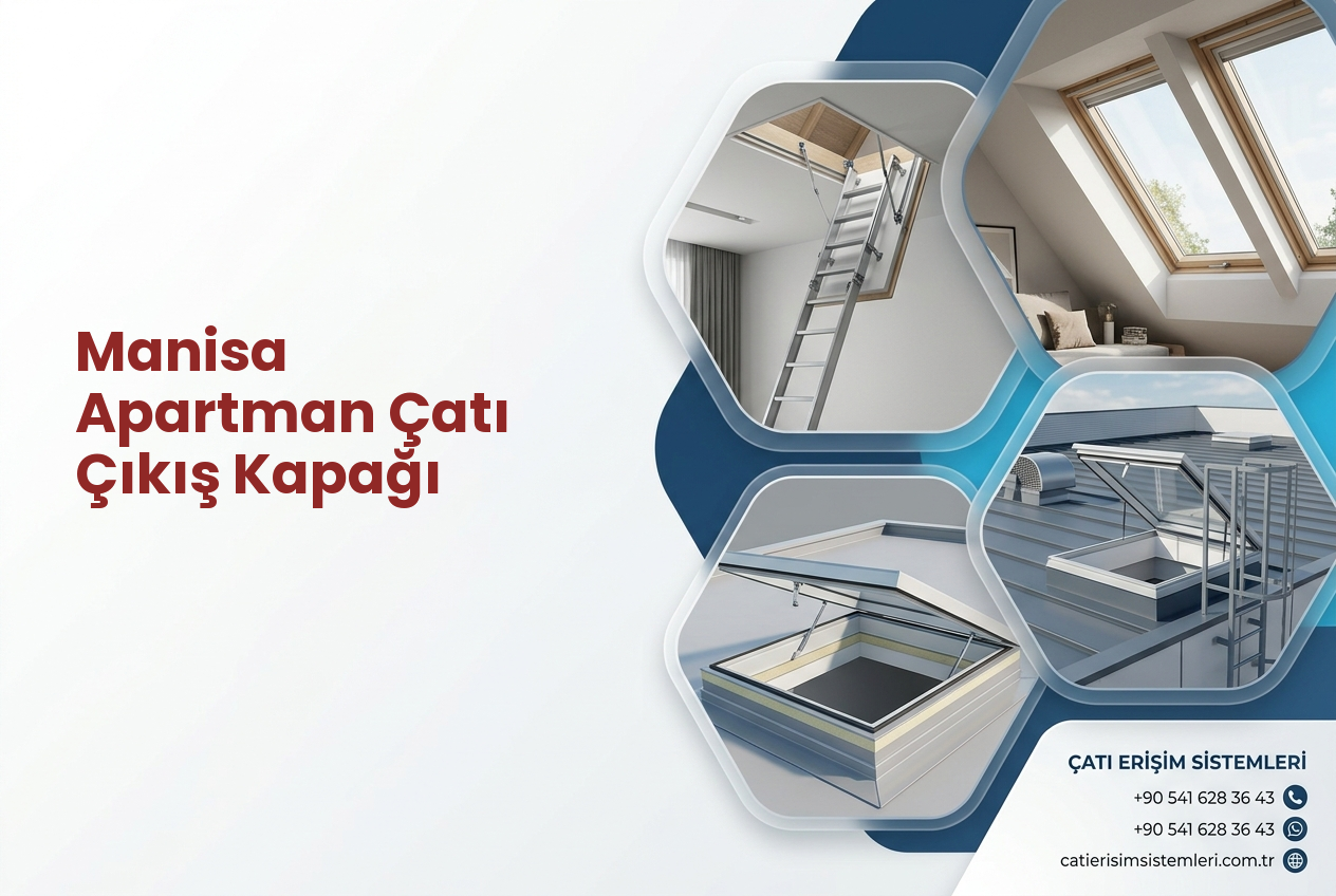 Manisa Apartman Çatı Çıkış Kapağı