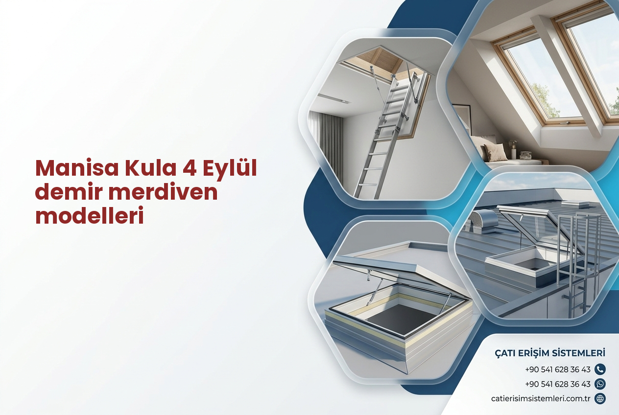 Manisa Kula 4 Eylül demir merdiven modelleri
