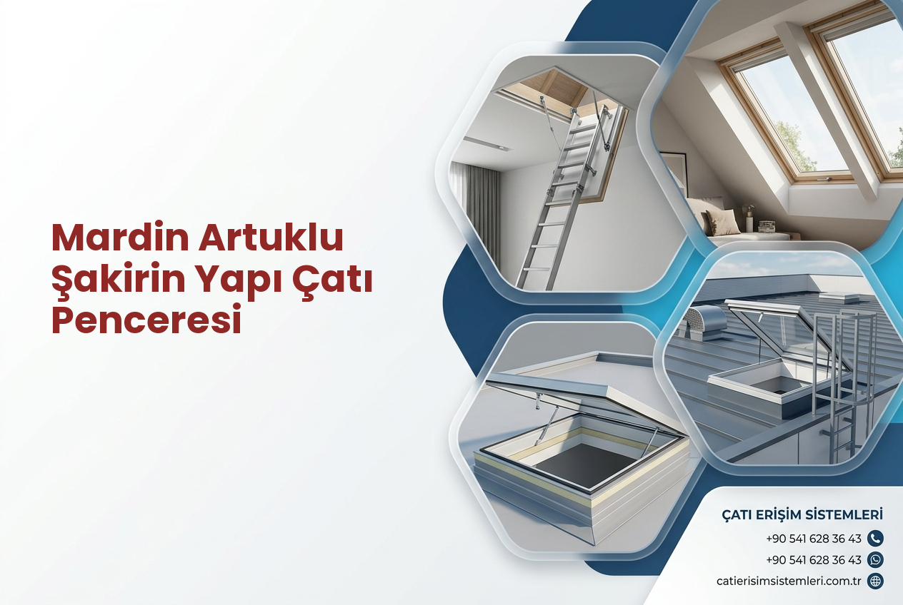 Mardin Artuklu Şakirin Yapı Çatı Penceresi