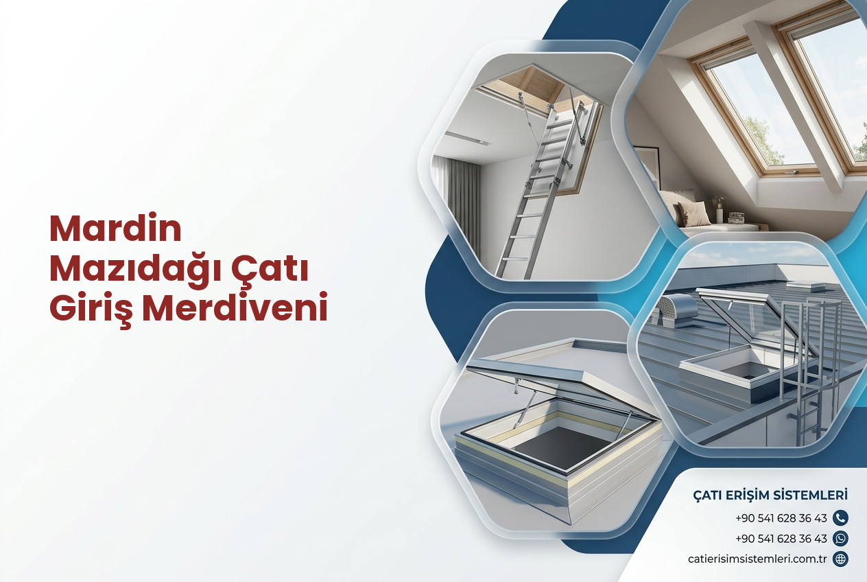 Mardin Mazıdağı Çatı Giriş Merdiveni