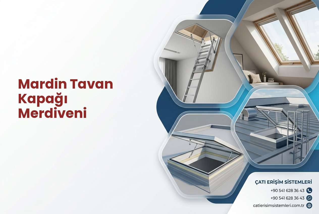 Mardin Tavan Kapağı Merdiveni