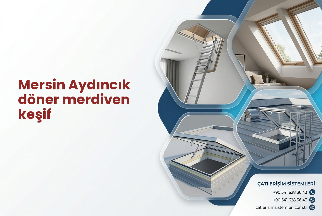 Mersin Aydıncık döner merdiven keşif