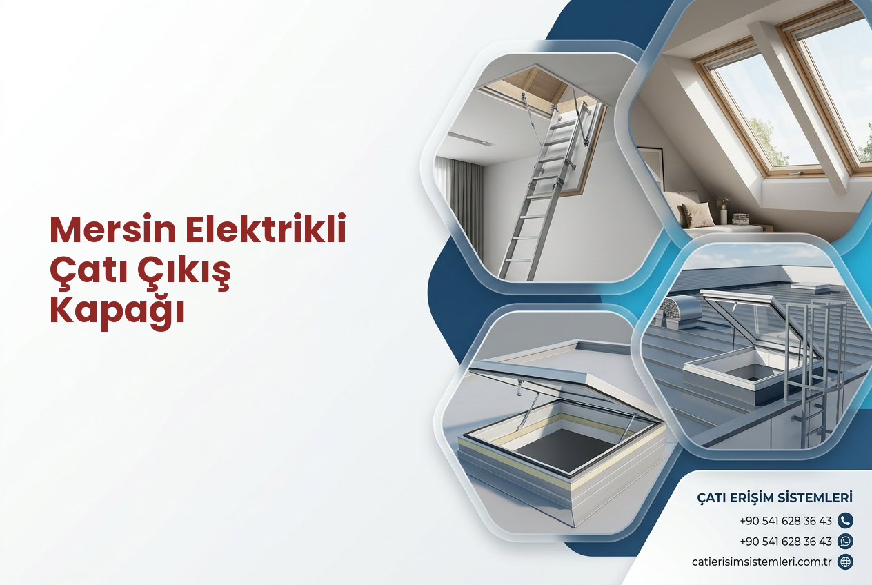 Mersin Elektrikli Çatı Çıkış Kapağı