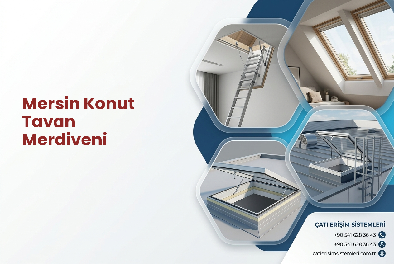 Mersin Konut Tavan Merdiveni