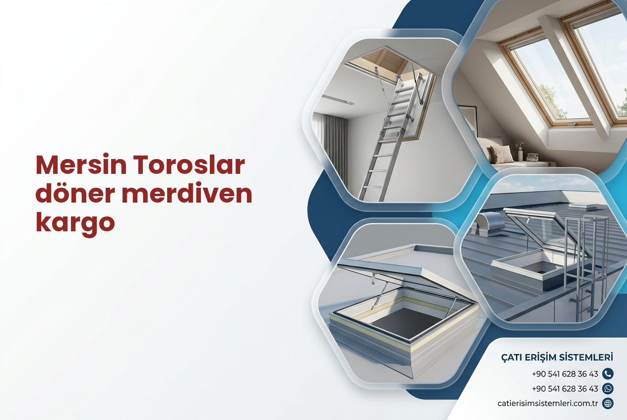 Mersin Toroslar döner merdiven kargo