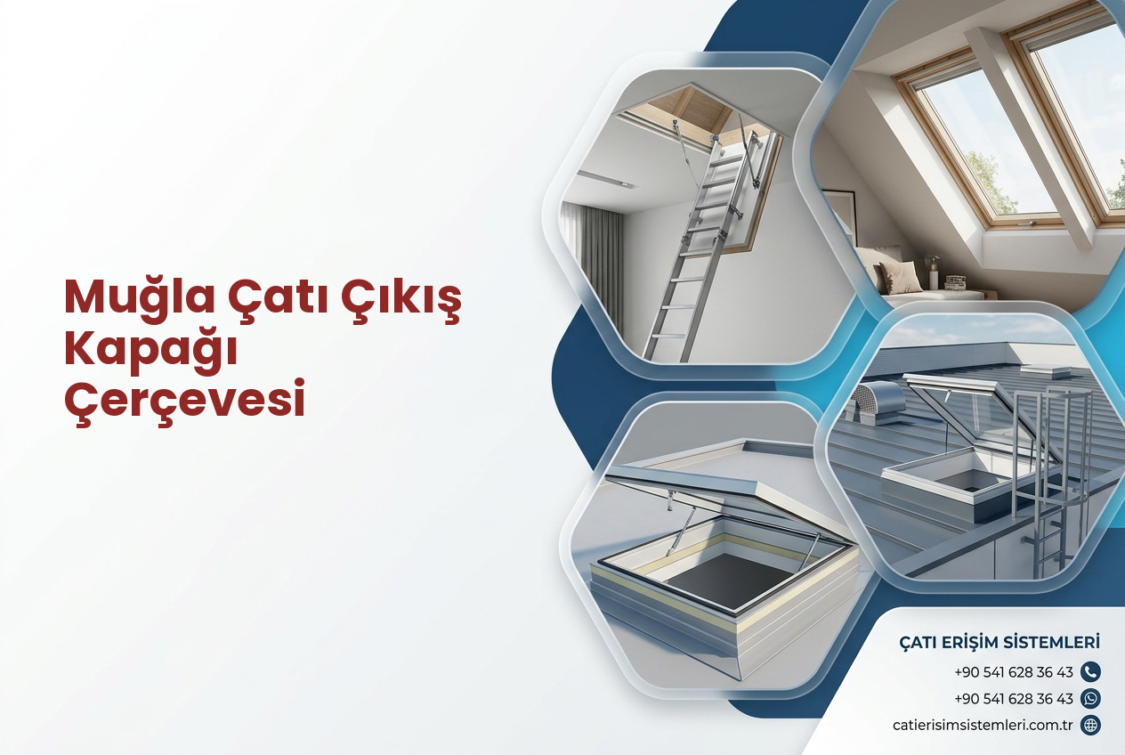Muğla Çatı Çıkış Kapağı Çerçevesi