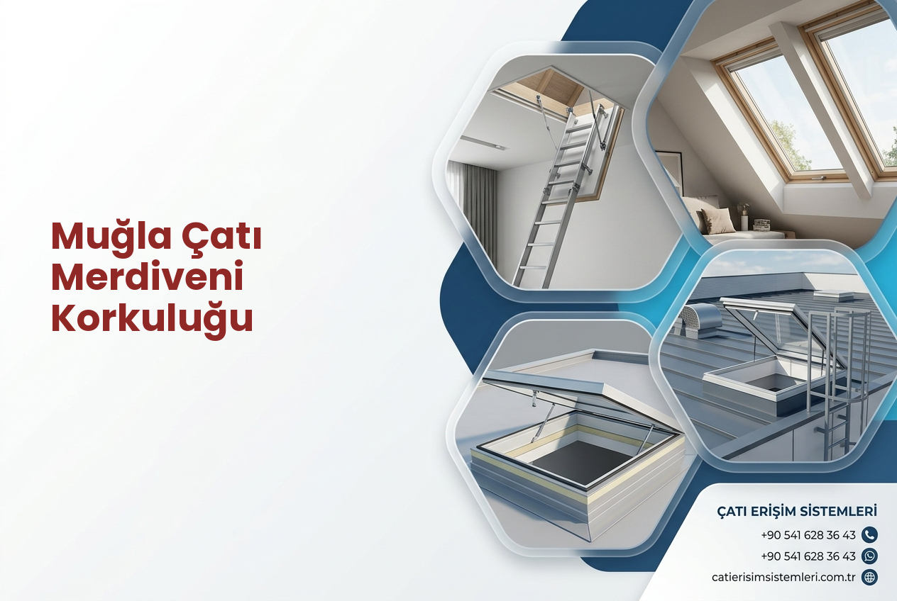 Muğla Çatı Merdiveni Korkuluğu