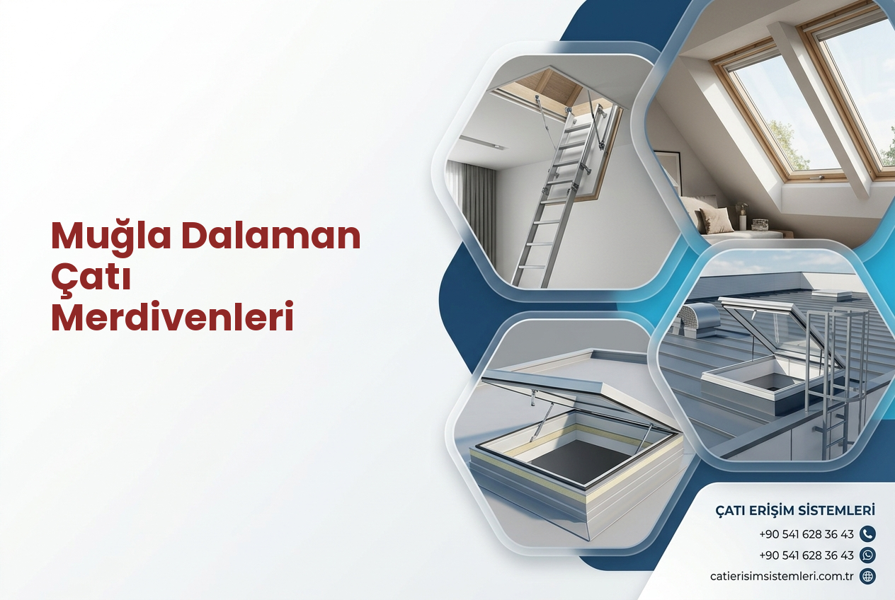 Muğla Dalaman Çatı Merdivenleri
