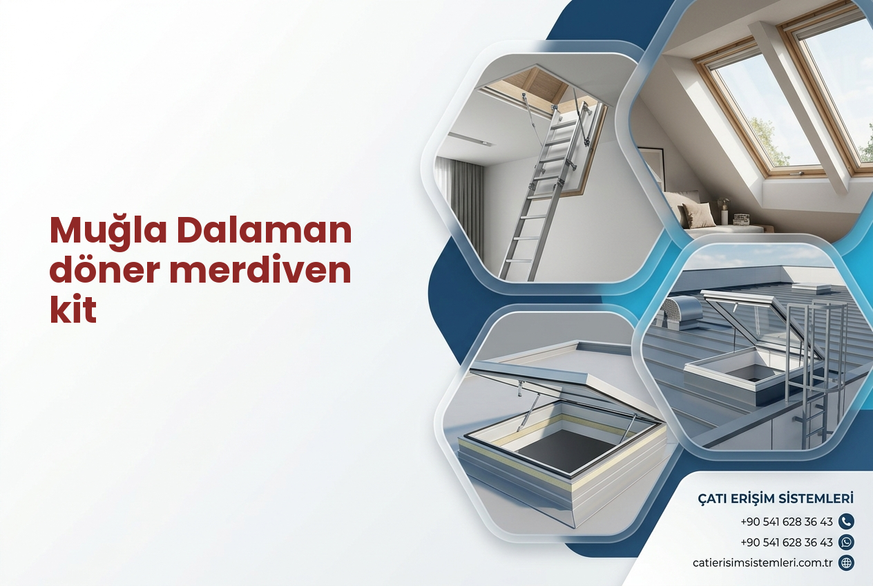 Muğla Dalaman döner merdiven kit