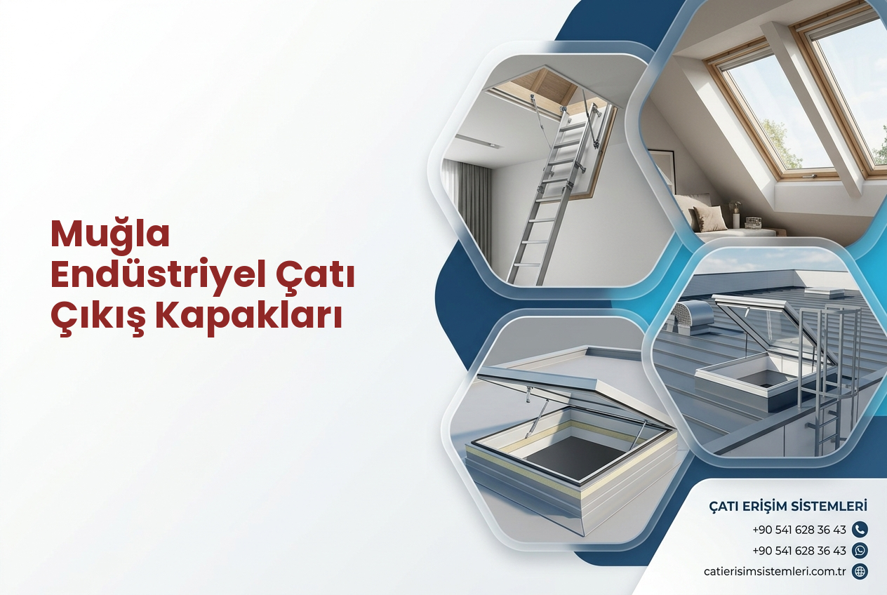Muğla Endüstriyel Çatı Çıkış Kapakları