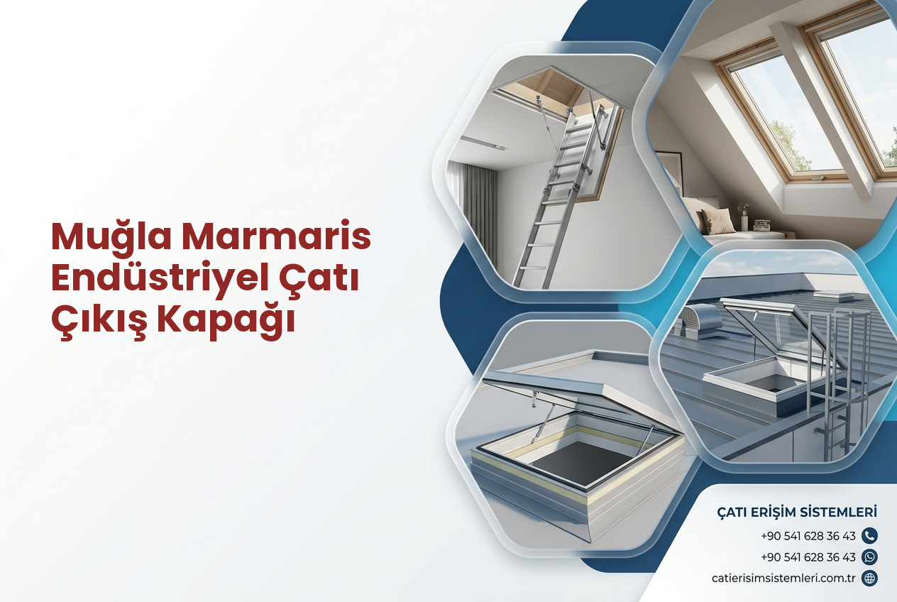 Muğla Marmaris Endüstriyel Çatı Çıkış Kapağı