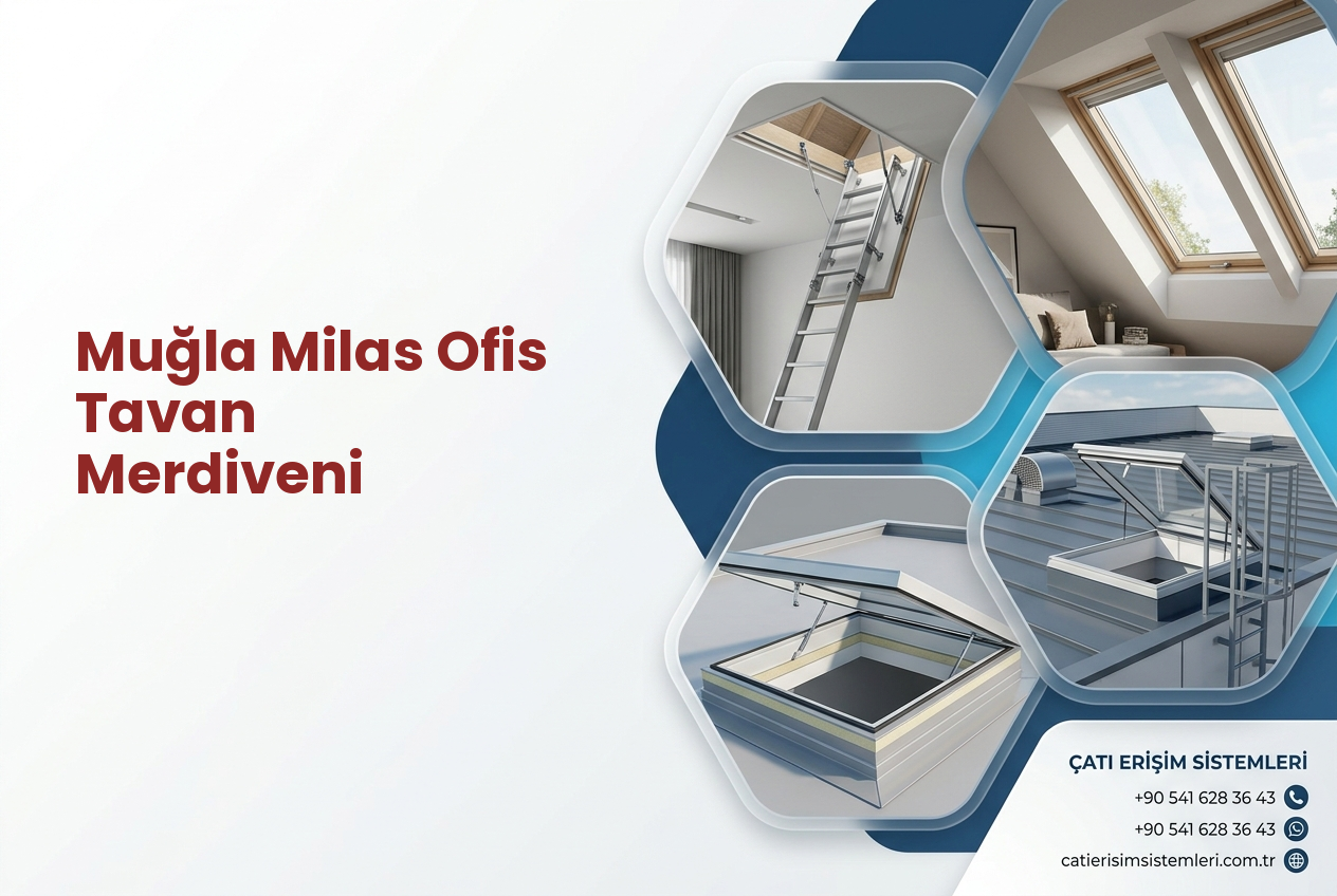 Muğla Milas Ofis Tavan Merdiveni