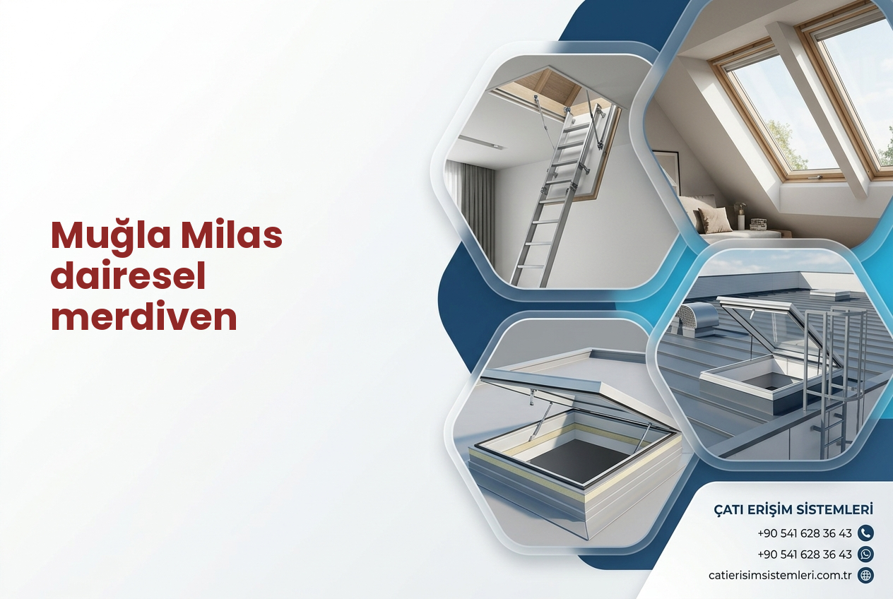 Muğla Milas dairesel merdiven