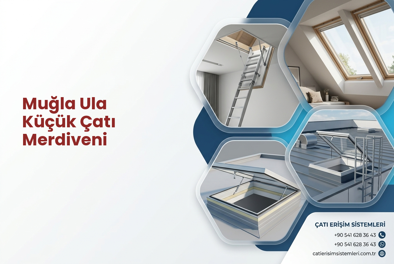 Muğla Ula Küçük Çatı Merdiveni