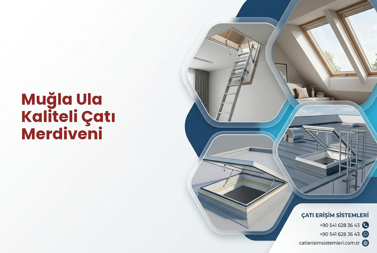 Muğla Ula Kaliteli Çatı Merdiveni