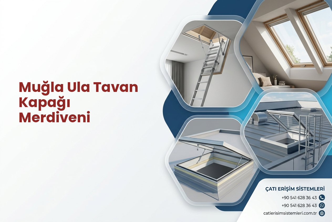 Muğla Ula Tavan Kapağı Merdiveni