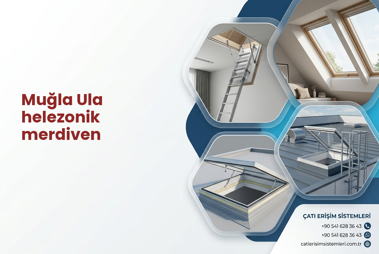 Muğla Ula helezonik merdiven