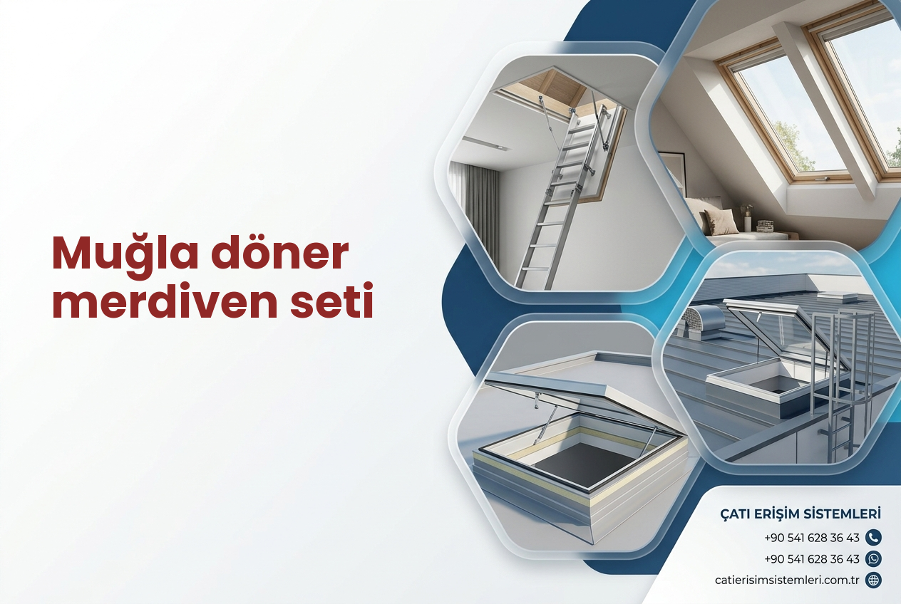 Muğla döner merdiven seti