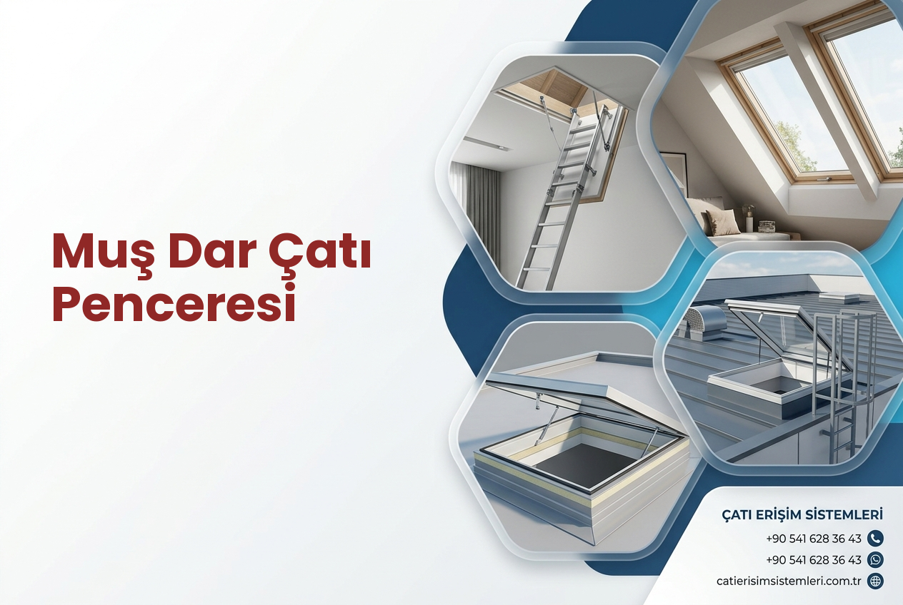 Muş Dar Çatı Penceresi