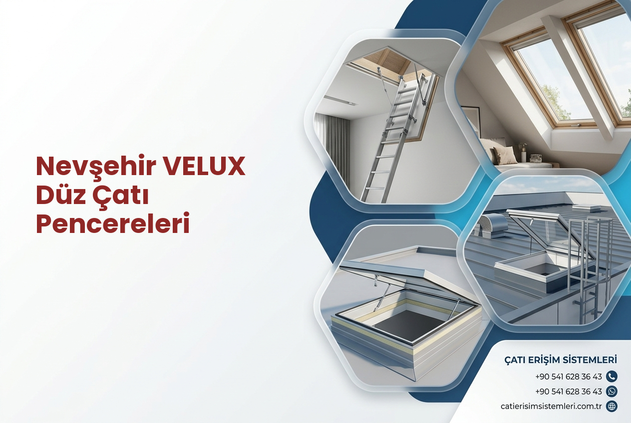 Nevşehir VELUX Düz Çatı Pencereleri