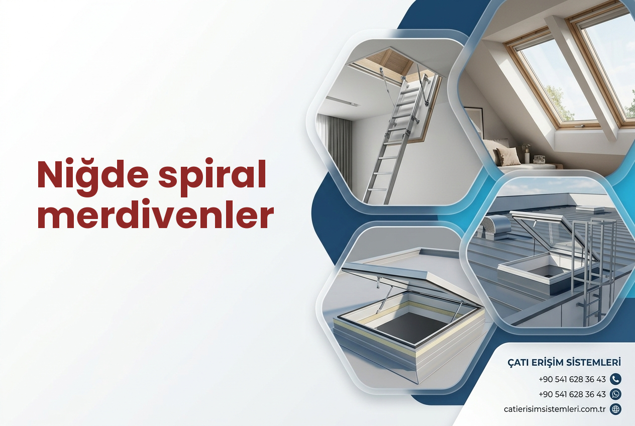 Niğde spiral merdivenler
