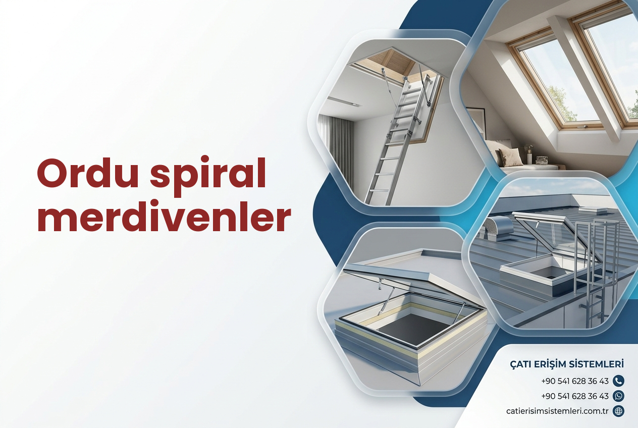 Ordu spiral merdivenler