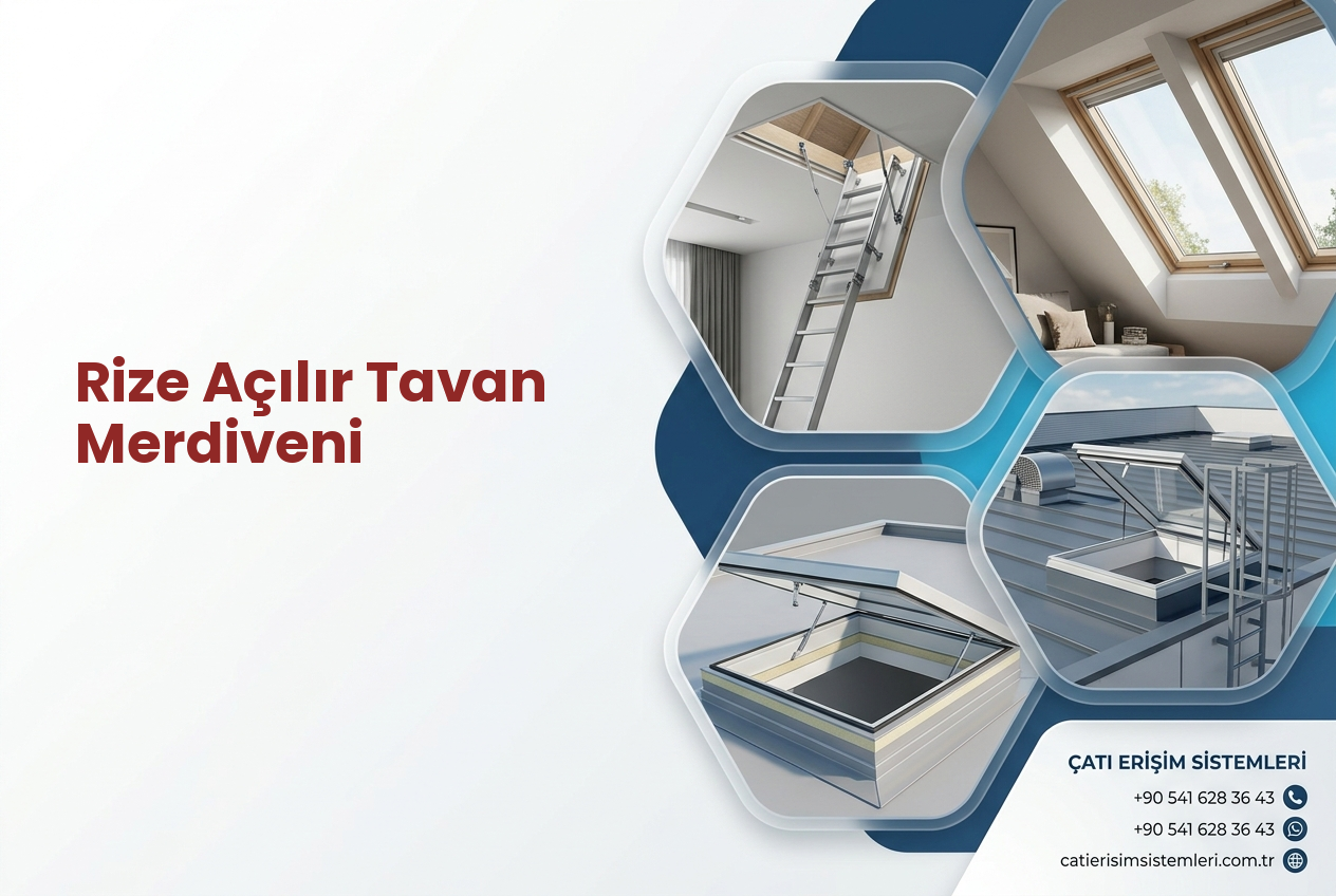 Rize Açılır Tavan Merdiveni