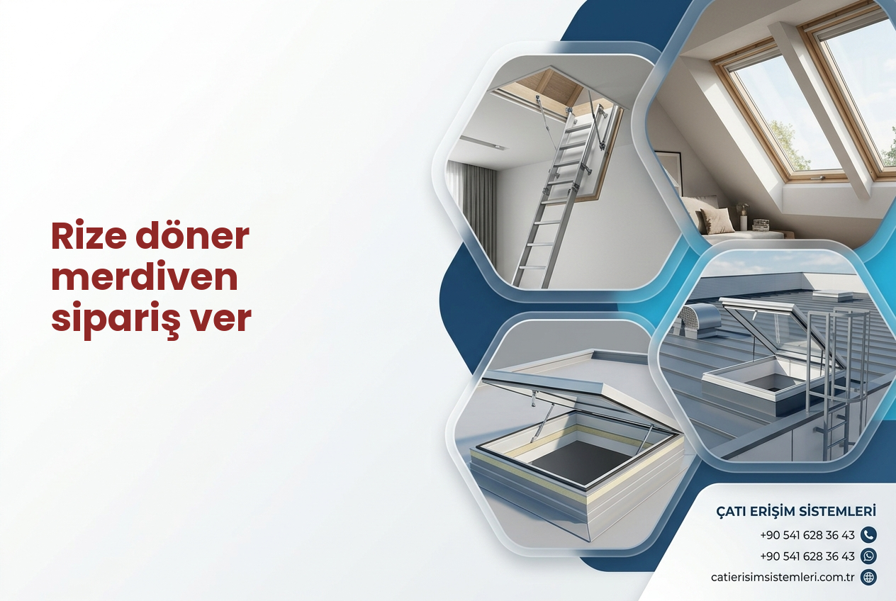 Rize döner merdiven sipariş ver