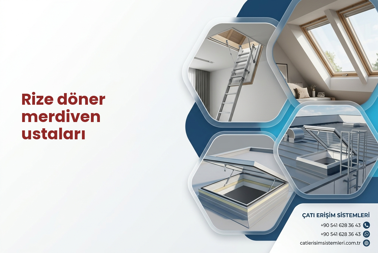 Rize döner merdiven ustaları