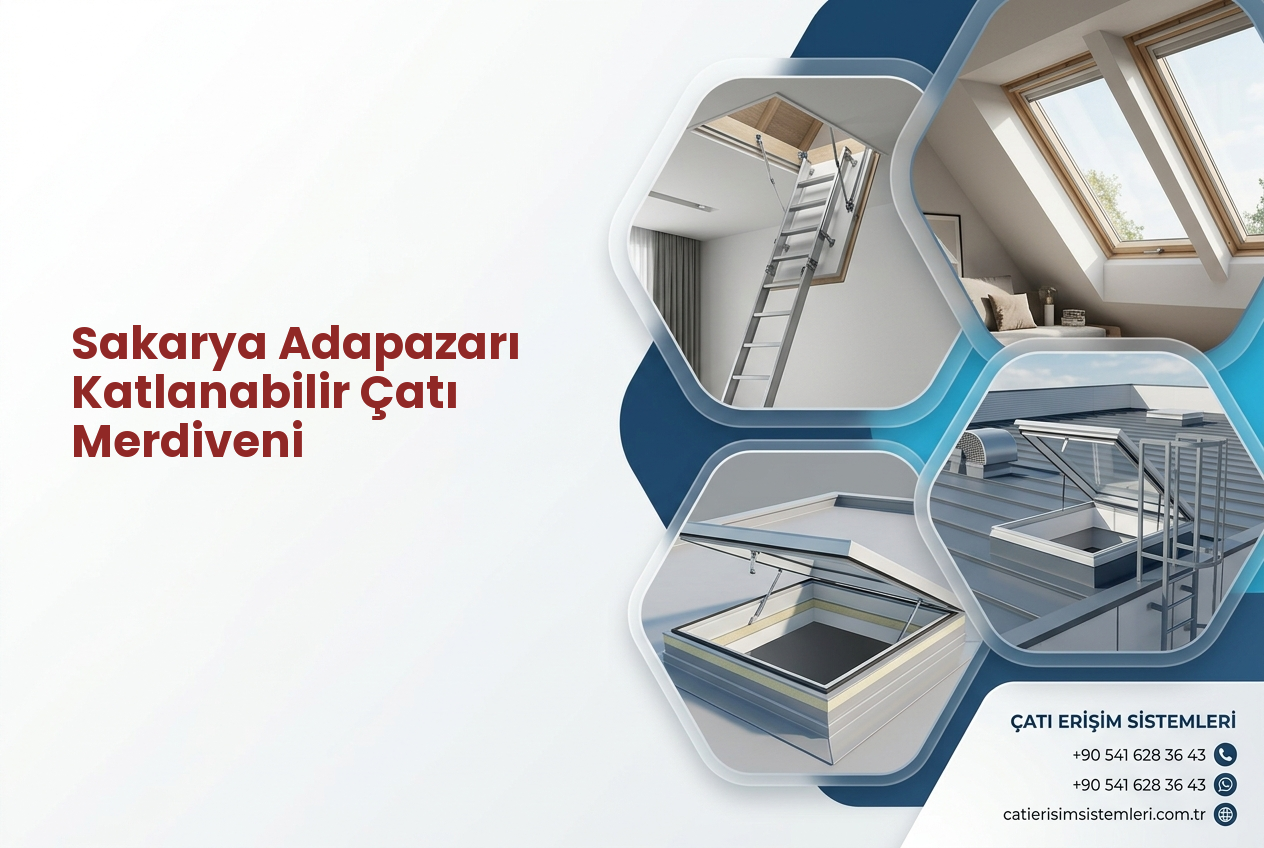 Sakarya Adapazarı Katlanabilir Çatı Merdiveni