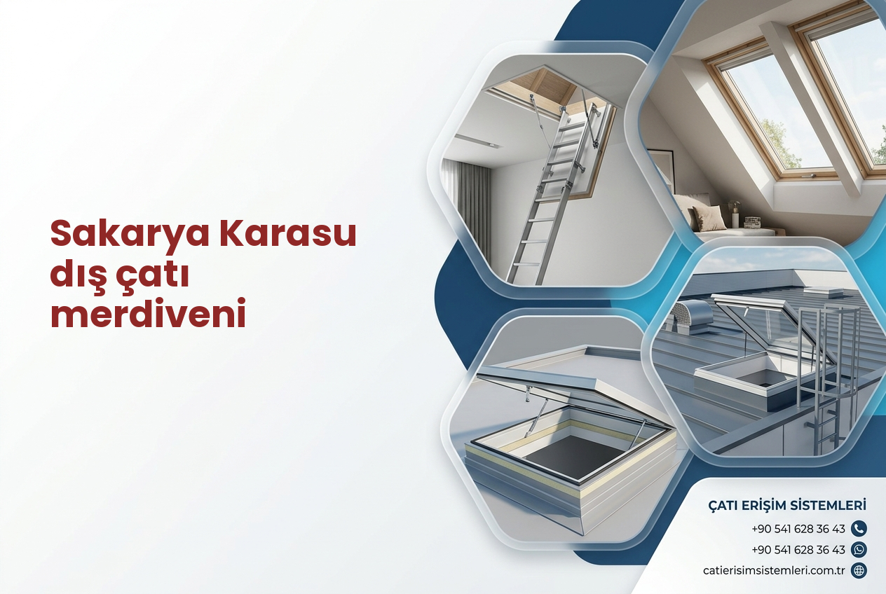 Sakarya Karasu dış çatı merdiveni