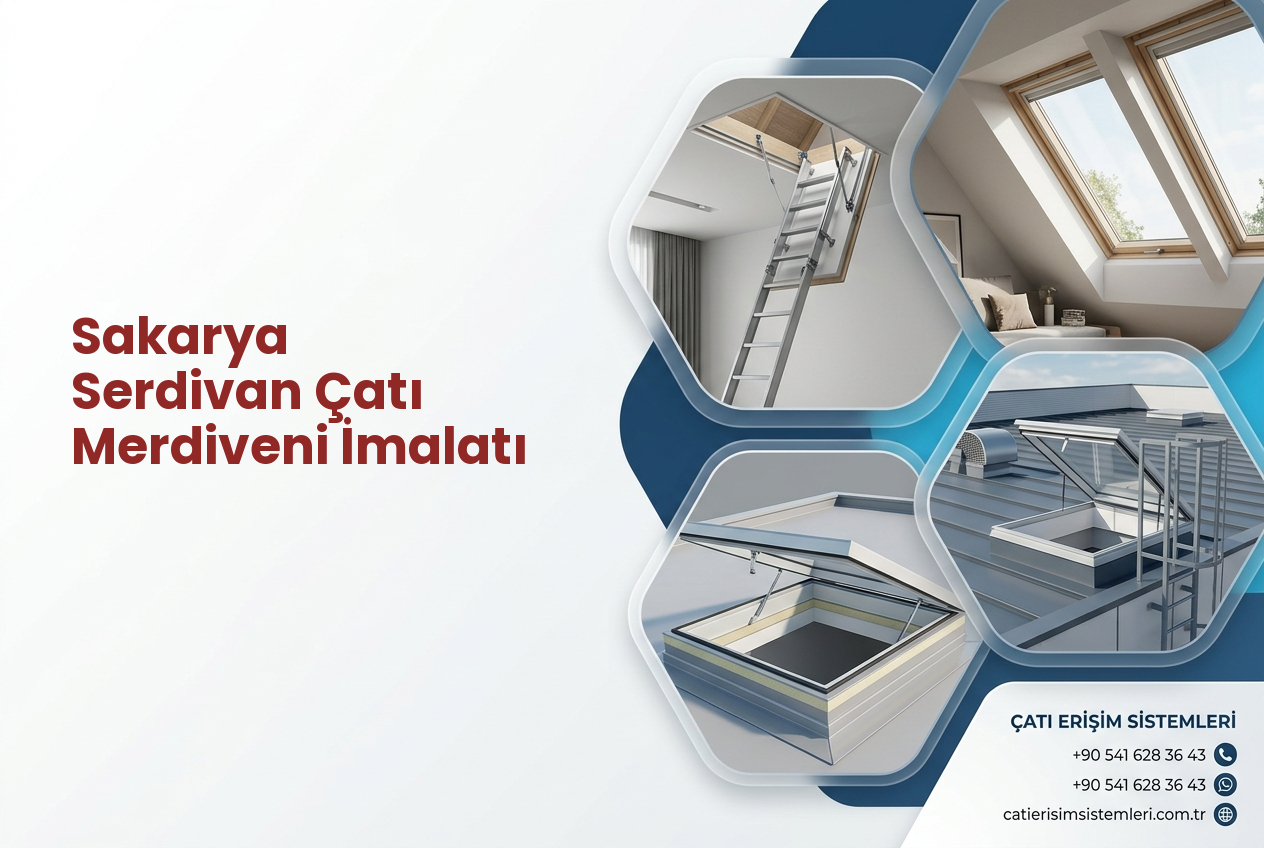 Sakarya Serdivan Çatı Merdiveni İmalatı