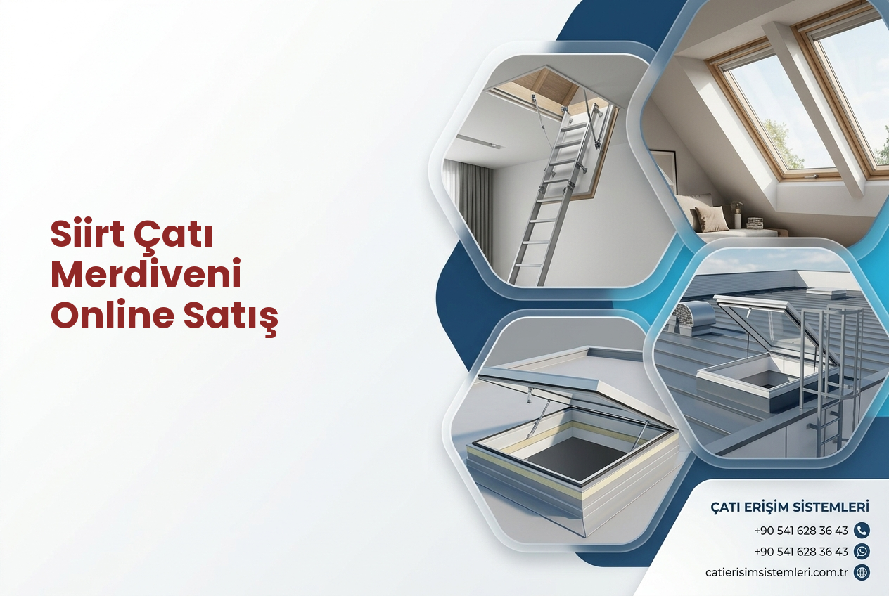 Siirt Çatı Merdiveni Online Satış