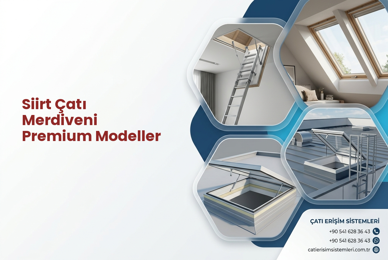 Siirt Çatı Merdiveni Premium Modeller