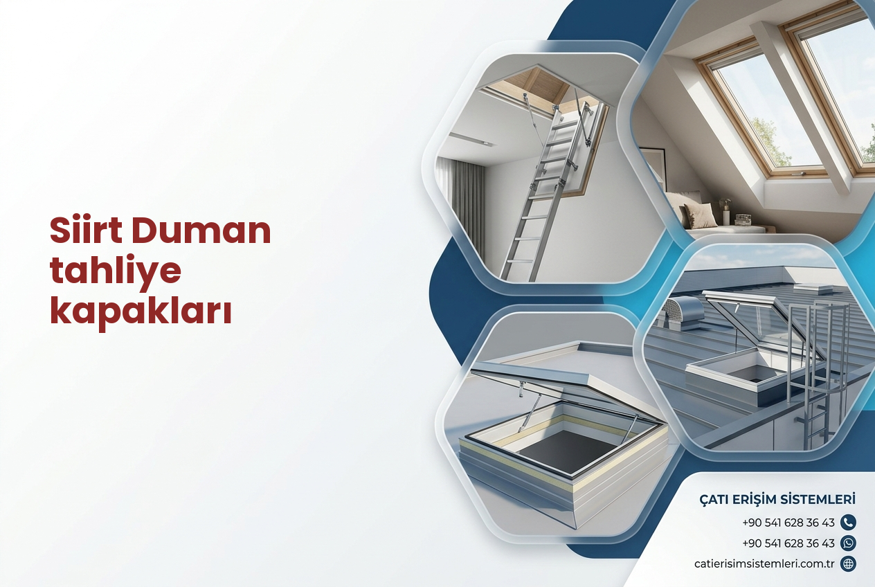 Siirt Duman tahliye kapakları